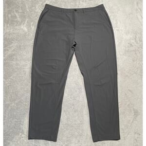 Legends Pants Mens 38 Grey Aviation Trouser Performance Stretch Smart Casual